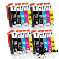 20 Ink Cartridge for PGI-250XL CLI-251XL MG5620 MG6320 IX6820 IP8720 MX922