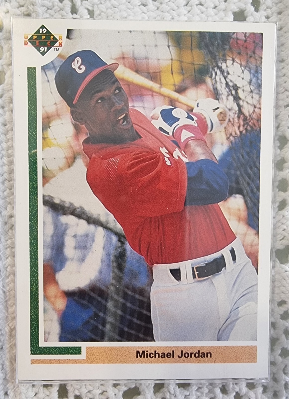 michael jordan sp1 baseball card