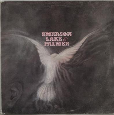 EMERSON LAKE & PALMER - Original 1973 Manticore reissue of their classic 1970 LP
