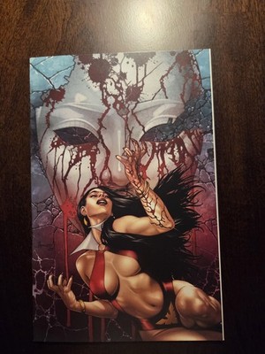 VAMPIRELLA #1 - JAY ANACLETO VIRGIN VARIANT RATIO 1:25 INCENTIVE NM+