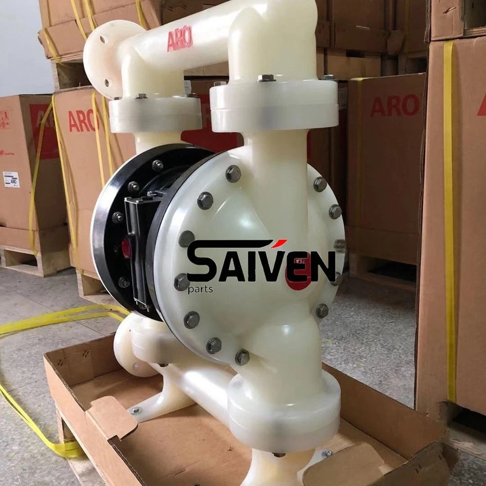 ARO PD20P-FPS-PTT Air Operated Diaphragm Pump 2" Non-Metallic/ FedEx shipping - Image 3 of 4