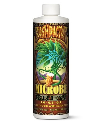 FoxFarm Bushdoctor Microbe Brew - Liquid Macro  Micronutrients, Enhances Root