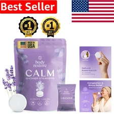15 Pack Lavender Shower Steamers - Ideal Gifts for Relaxation and Self-Care
