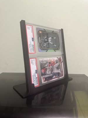 Psa Dual Card Stack Display Stand - Pokemon, magic  & Sports Cards 3d Printed