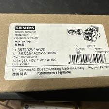 3RT2026-1AG20 1PC Brand New Siemens 3RT20261A...