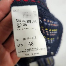 Coohem Yonetomi Knit Tweed Jacket Japan Made Unique Design