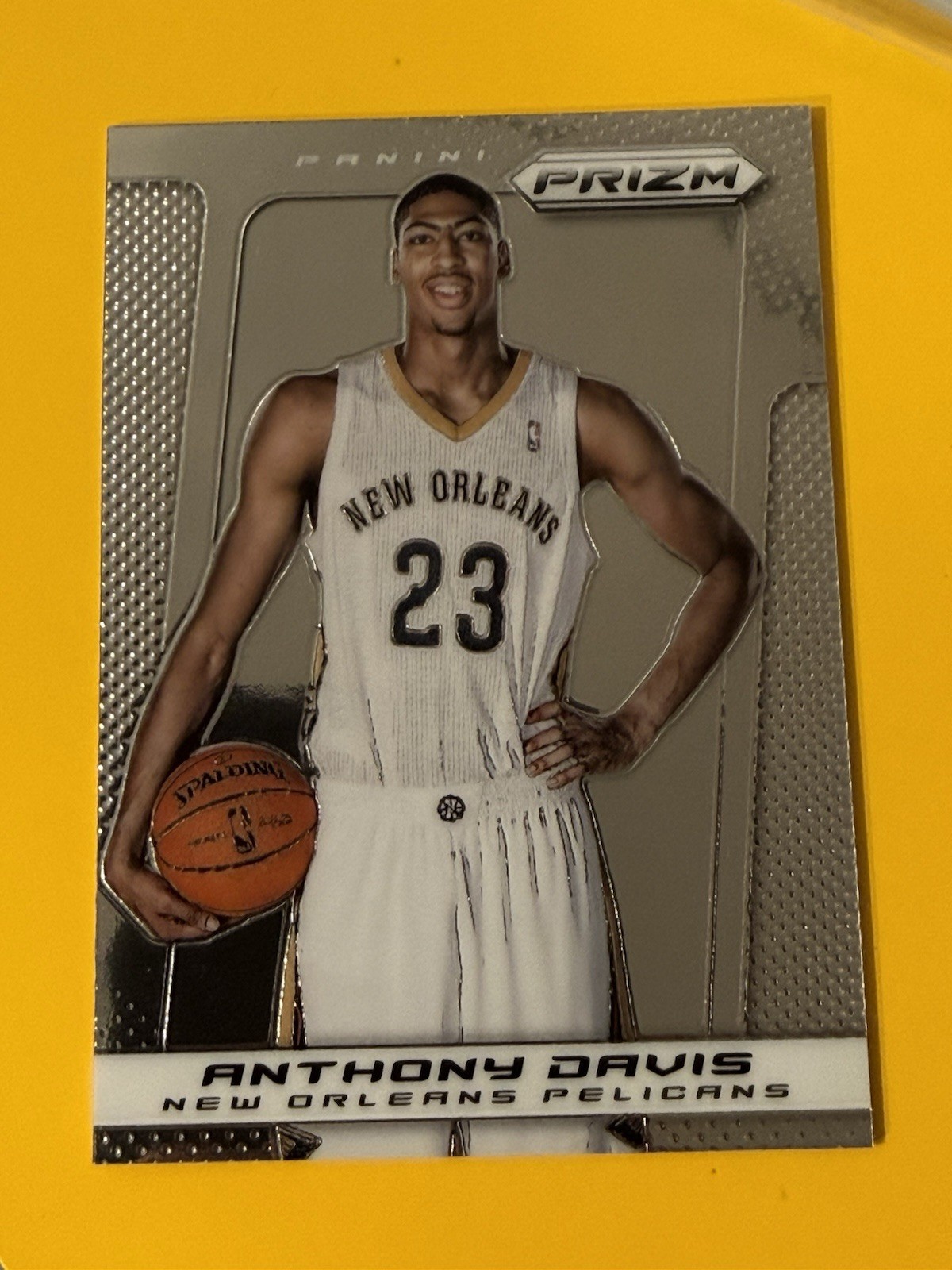 2013-14 Panini Prizm #4 Anthony Davis 2nd Year Card