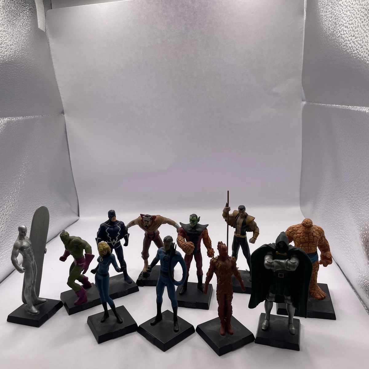 Lot De 15 Figurines Marvel – Eaglemoss – Série X-Men – Plomb – 10 Cm – Occasion