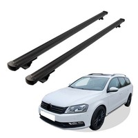 DachträGer Passend FüR Volkswagen Passat Ab Baujahr 2012-2015 V1 In Schwarz