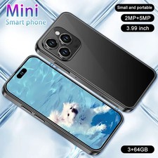 Mini Smartphone 4G Android 4.0' Quad Core 3GB 64GB Dual SIM GPS
