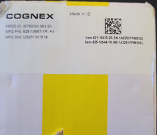 Cognex IS7600M-363-50 Sensor 828-10687-1R A1 ...