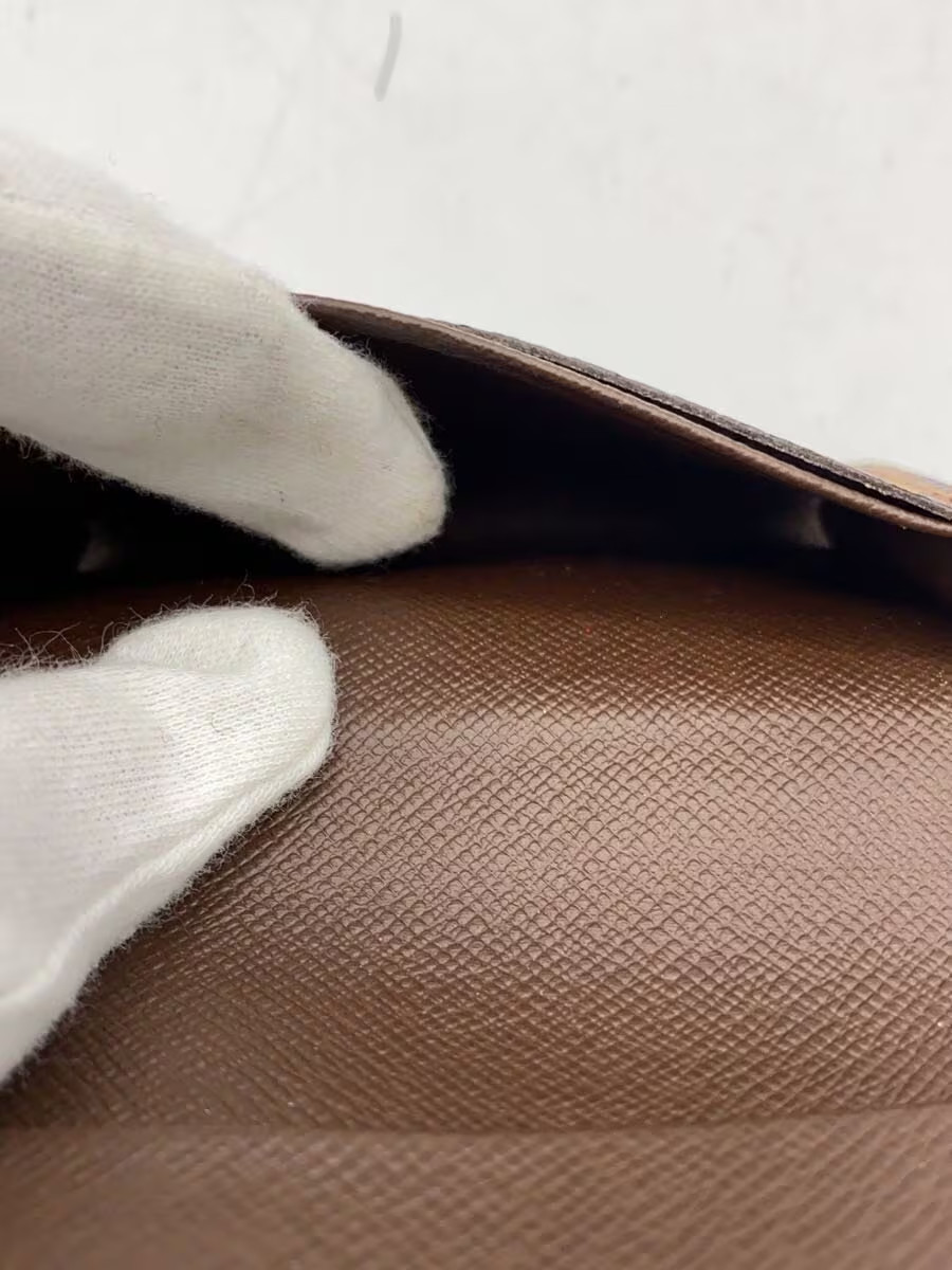 LOUIS VUITTON Envelope Carte de Visite Damier Ebene BRW Women's thumbnail 5