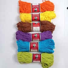 Choice of Aunt Lydia's Heavy Rug Yarn Rayon/Cotton 70 Yards 2.25oz  6 Colors 