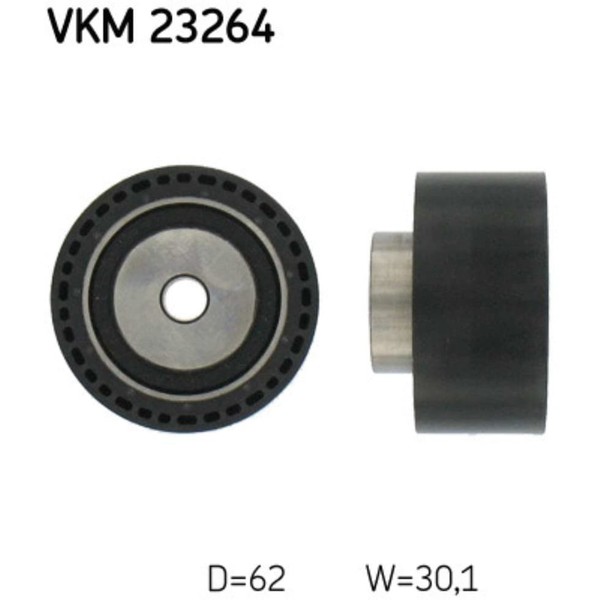 Umlenk-/FüHrungsrolle Zahnriemen SKF VKM 23264 FüR Fiat CitroëN Peugeot Lancia-image