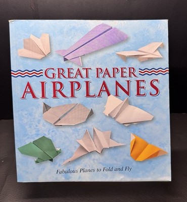 Great Paper Airplanes Instruction Guide Book Barnes & Noble 25 Different Planes