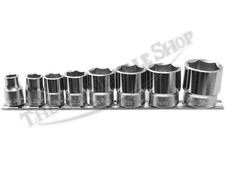 Triumph Norton Bsa Whitworth 6 Point 8 Pc. 38 Drive Socket Set Koken Tbs-0534 Triumph Norton Bsa Whitworth 6 Point 8 Pc. 38 Drive Socket Set Koken Tbs-0534