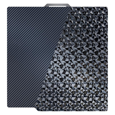 Carbon Fiber PET+ Diamond PEO Printer Bed for Bambu Lab 3D Printer, Double Sided