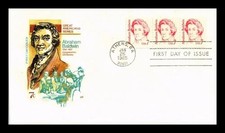 ABRAHAM BALDWIN GEORGIA STATEMAN SIGNER CONSTITUTION 1985 FARNAM CACHET FDC UNAD