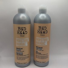 2Pc Bed Head Moisture Maniac Shampoo & Conditioner Set ~ 25.32 FL OZ EACH ~  NEW