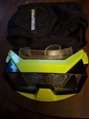 Scubapro Dive Mask Goggles w/ Case Professional Scuba Gear