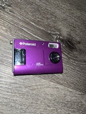 Purple Polaroid a300 3.0 MegaPixel Resolution Digital Camera w/ LCD Display