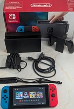 Nintendo Switch V2 Console Boxed - With Dock, Charger & Accessories