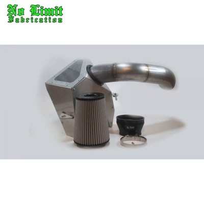 No Limit Fabrication Raw Closed Box Air Intake For 17 19 Ford 6.7L Powerstroke