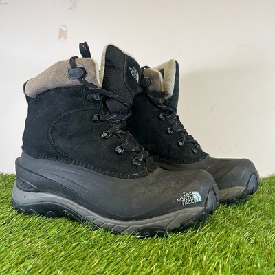 The North Face Boost Gr. 8 Herren Schwarz Chilkat III Wasserdicht Wanderschuhe