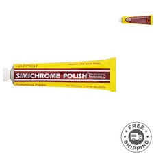 Compact 1.76 oz. All Metal Polish - Fast-Acting Cleaner for Auto & Antique Use