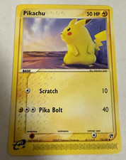 Pokemon TCG Pikachu 72/100 EX Sandstorm 2003 Unlimited Common NM