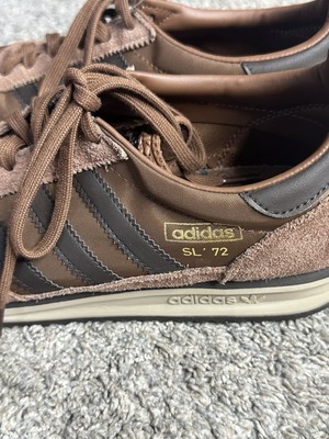 Adidas SL 72 RS sneakers M 9 W 7 Preloved Brown retro streetwear suede shoe Adidas SL 72 RS sneakers M 9 W 7 Preloved Brown retro  main image 4