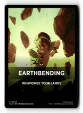 Earthbending Theme Card (0042) 42 Token MTG TLA NM