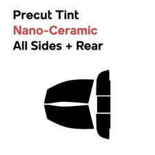 Precut Window Film Ceramic Tint for Nissan Titan 2016-2019 2 Door Regular Cab