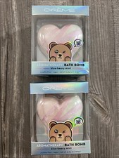 The Creme Shop 3D Aromatherapy Fizzy Bath Bomb - Blue Beary Mint - Lot Of 2 New