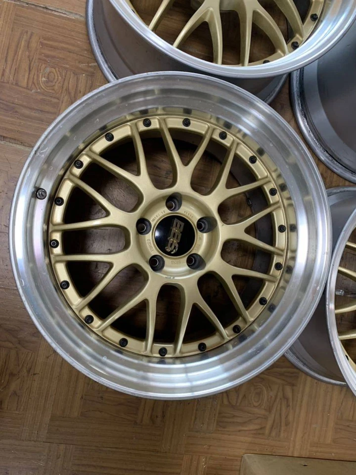 JDM bnr32 bcnr33 bnr34 gt-r gtr bbs RS 1810J apagado 15 pcd114.3 5 agujeros 4 sin neumáticos Foto 2 de 4