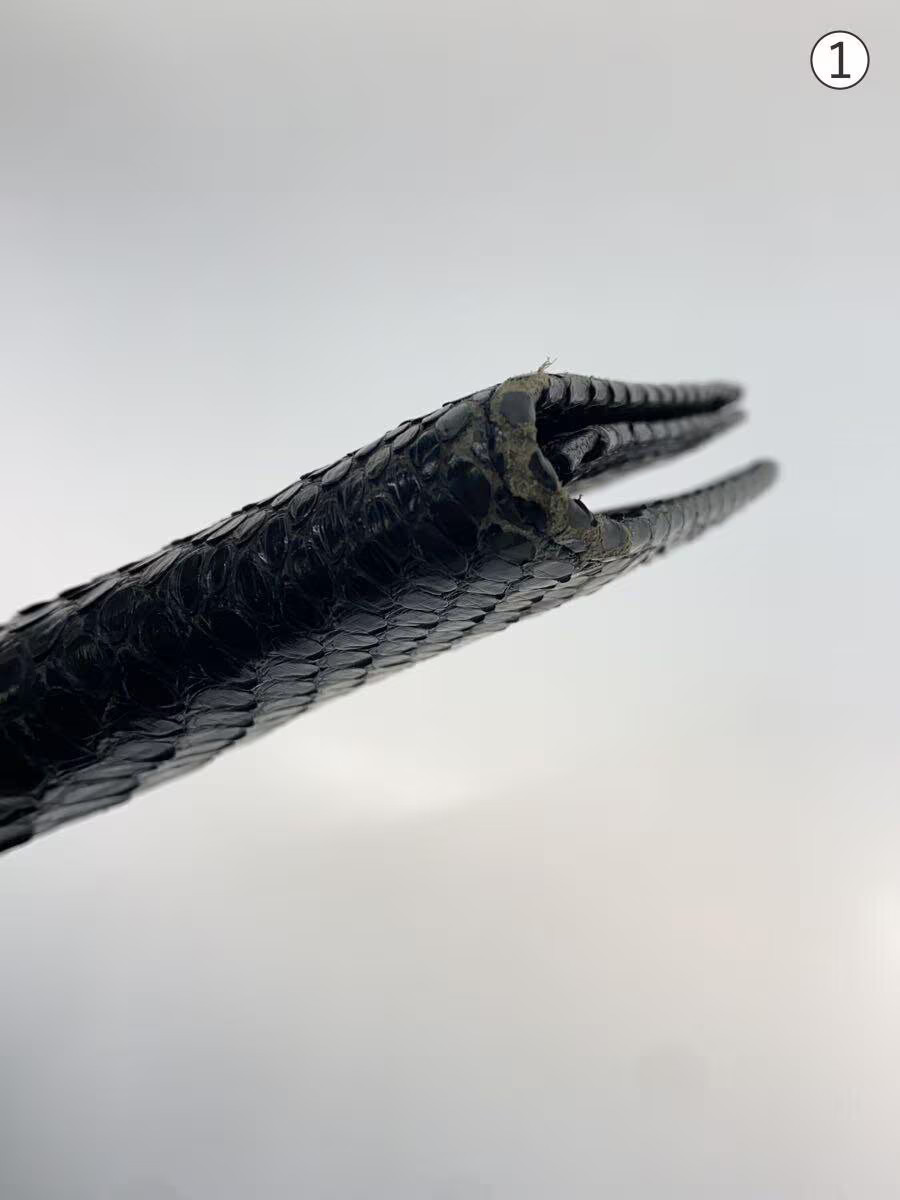 GIANNI VERSACE Python Pattern Long Wallet Leather… - image 6