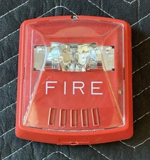 Wheelock Cooper STR Exceeder Fire Alarm Strobe USED