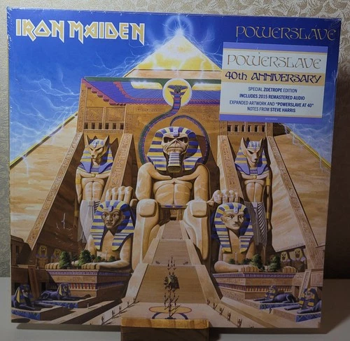 Iron Maiden Powerslave 40th Annv(Sealed & New)w/minor sleeve damage