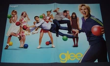 GLEE - MERVE OFLAZ Turkish 2010s Magazine CENTERFOLD POSTER 53159