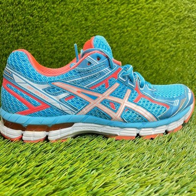 Asics GT-2000 2 Womens Size 8 Blue White Athletic Running Shoes Sneakers