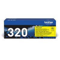 🖨️ Brother TN-320Y Toner Gelb Original 1500 Seiten Hohe QualitäT 🟡