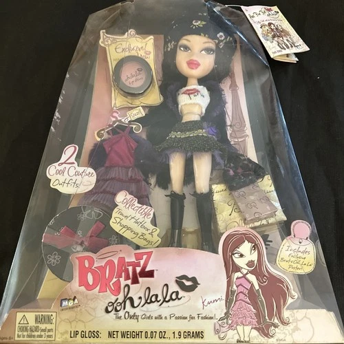 BRATZ Ooh La La Kumi Doll Cool Outfits Collectable Travel Hat Box NRFB