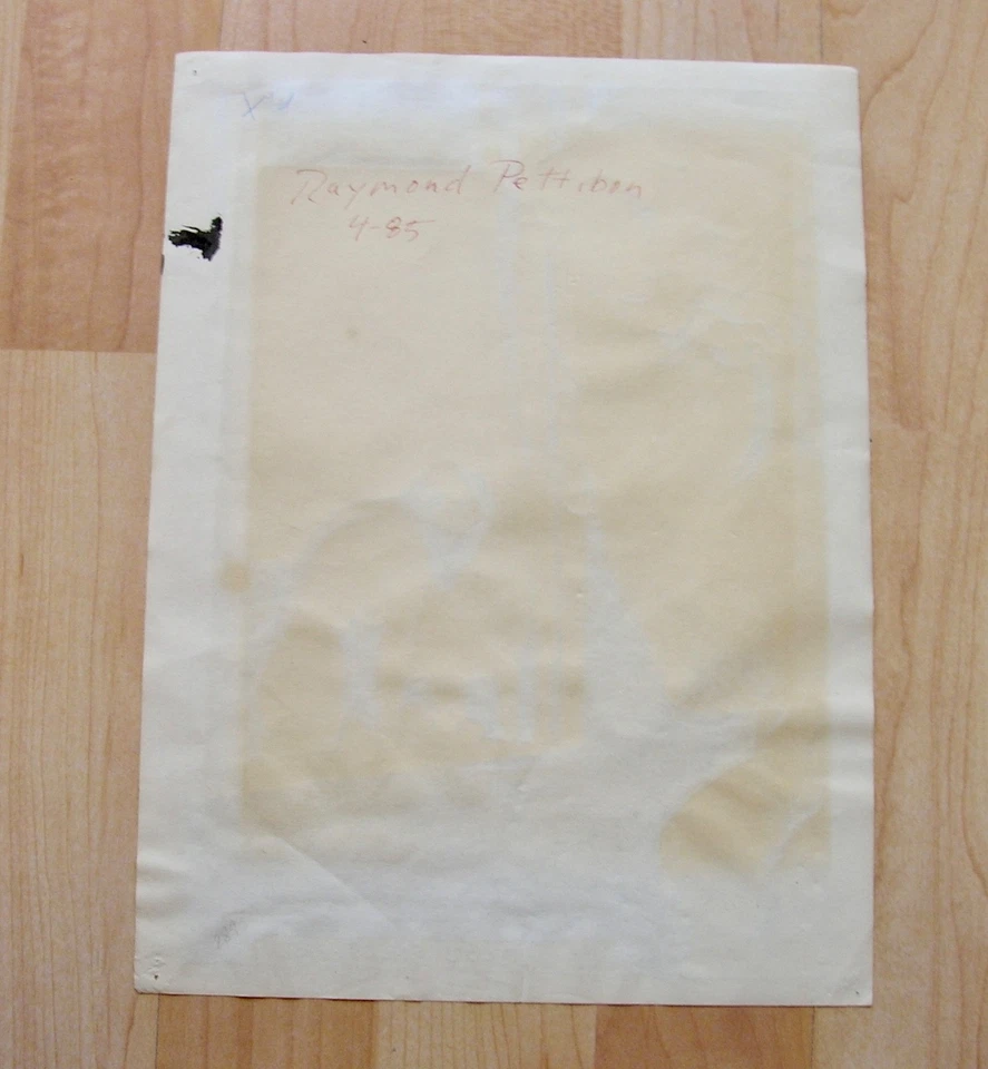 Raymond Pettibon, dibujo original de 1985 FIRMADO raro Foto 2 de 4