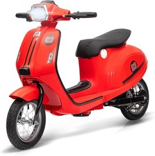 Electric Kids Moped 24V, 350W, Waterproof, 12" Tires, Suitable for Children 8 
