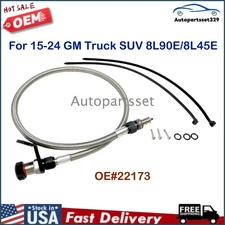 22173 Transmission Locking Dipstick for 2015-2024 GM Truck SUV 8L90E/8L45E Black