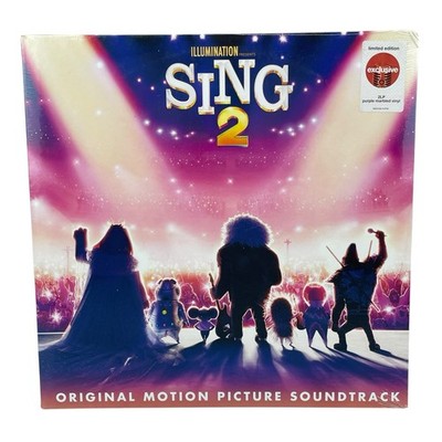 Sing 2 Soundtrack Limited Ed. Purple Marble Vinyl 2 LP Various Artists, Sealed
