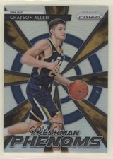 2018-19 Panini Prizm Freshman Phenoms Silver Prizm Grayson Allen #5 03q1