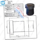 M12 Mount Surveillance Camera Lens 3MP HD 1/2.7"