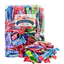 Airheads 3Lbs  Mini Air Head Bars - About 108 Pieces - Assorted Fruit Flavors