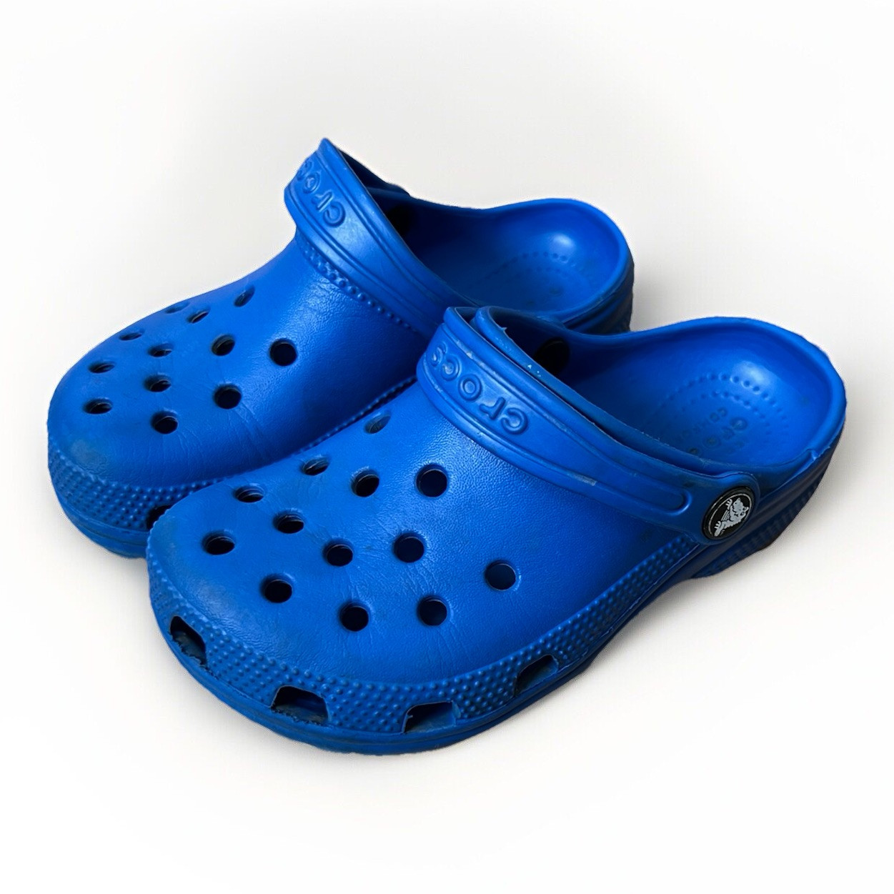 Crocs Kids’ Classic Clog, Blue Size 12 Unisex